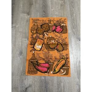 Vintage 1960’s Royal Terry Of California 100% Cotton Made In Brazil Tea Towel